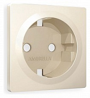 Накладка для розетки с заземлением Ambrella Volt ALFA AP3260 500_191_2306602