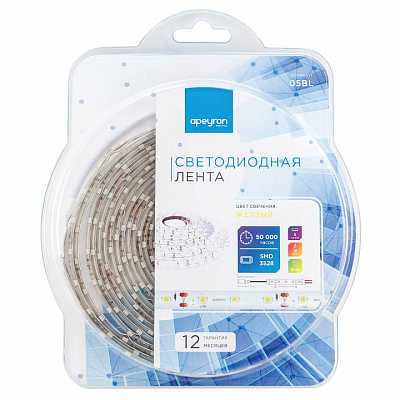 Лента светодиодная Apeyron Electrics Стандарт (в блистере) smd 3528 05BL 400_400_1963230