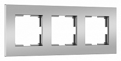 Рамка на 3 поста Werkel Slab (серебро софт) W0032965 250_100_2130755