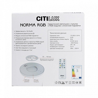 Накладной светильник Citilux Norma CL749320 400_400_3148701