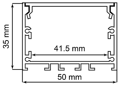 Короб накладной Feron CAB257 10370 400_400_2122247
