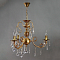 Люстра MANTRA  Alicante Ambiente 3L 8888/3 AB Leaf Crystal