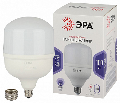 Лампа светодиодная Эра Стандарт E27/E40 100Вт 6500K LED POWER T160-100W-6500-E27/E40 400_400_2475889
