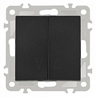 Выключатель для жалюзи без рамки Arte Milano 206 206.38-2.black 500_191_2302671