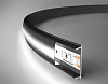 Профиль накладной гибкий Ambrella Light GP GP1600BK/BK 100_100_2025600