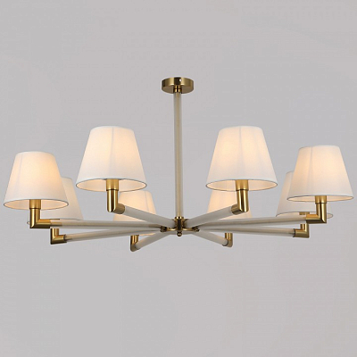 Люстра на штанге ILLUMICO BRASS IL0501-8P-79 BRASS 400_400_2038478