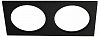 Рамка на 2 светильника Italline IT08 IT08-8038 black 100_100_2161907