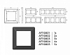 Рамка на 1 пост Ambrella Volt ALFA AF110801 100_100_2183617