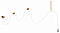 Подвесной светильник Loft it Thread 10388B Brass