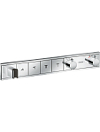 15357000S Set HG RainSelect термостатический смеситель для душа (15357000+15312180) 250_100_1436498