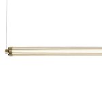SL6224.313.01 Светильник подвесной ST-Luce Латунь/Прозрачный LED 1*30W 4000K БАМБУ 250_100_2956820