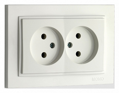 Розетка двойная Mono Electric Despina 102-190005-121 400_400_2162122