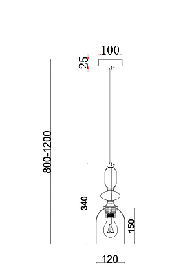 Подвесной светильник Freya FR5234PL-01BS 400_400_3180337