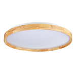 SLE201382-01 Светильник потолочный Светлое дерево/Белый LED 1*40W 3000K/4000K/6000K ДЕЛИА 250_100_2944785