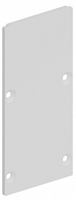 Заглушка для профиля Donel  DNCAP18515RAL9003 400_400_2199159