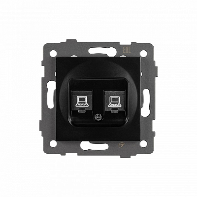 Розетка двойная RJ-12 и Ethernet RJ-45, без рамки Arlight SCT 049853 400_400_681391