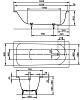 Ванна Saniform Plus Мод.372-1 160х75х41 белый + easy-clean 100_100_2419360