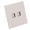 Розетка двойная Ethernet RJ-45 без рамки Stekker Мия 50481 100_100_3085821