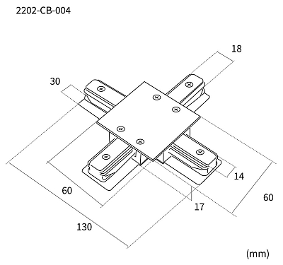 Соединитель X-образный для треков Favourite Practica 2202-CB-004 400_400_3085539