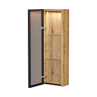 Шкаф EQUIL со стеклом Strong 25, подвесной, 1 дв., дуб эвок (sSTRONG25.1D.R/L-36) 500_191_2922967