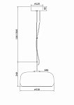 Подвесной светильник Maytoni MOD127PL-L6SG 250_100_856708
