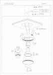 Встраиваемый светильник Denkirs DK2026 DK2026-WH 250_100_3149353