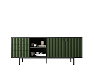Комод с дверками и нишей "Emerson" арт EM15/green/L 250_100_Array