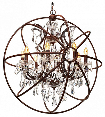 Подвесная люстра Loft it Foucaults Orb Crystal LOFT1897/8 400_400_2428872