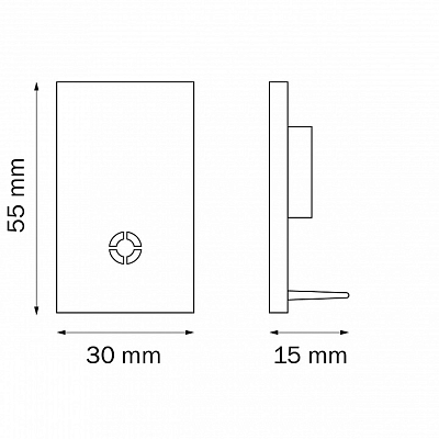 Заглушка для трека Lightstar Teta 505166 400_400_2121364