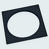 Рамка на 1 светильник Italline IT08-8014 IT08-8014 black 100_100_2301425