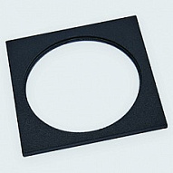 Рамка на 1 светильник Italline IT08-8014 IT08-8014 black 500_191_2301425