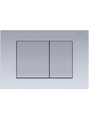 PNS-0000003 (001CQ) Панель смыва Хром матовая для INSP-0000001 Pneumo S(клавиши квадрат) 400_400_3226640