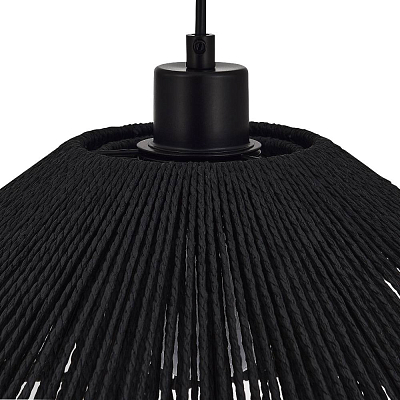 SLE6023-403-01 Светильник подвесной черный/черный E27 1*40W ГОННА 400_400_2954521
