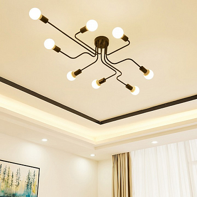 Потолочная люстра Imperiumloft Scheme SCHEME_BLACK_01 400_400_2838285