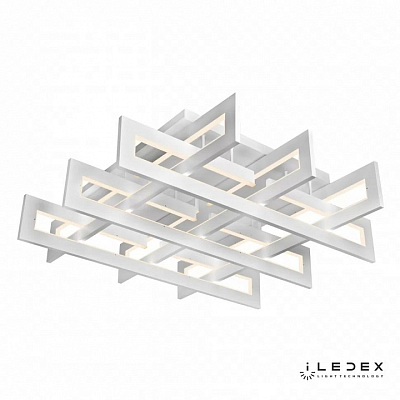 Потолочная люстра iLedex Stalker 9082-800*800-X 192W WH 400_400_1991038
