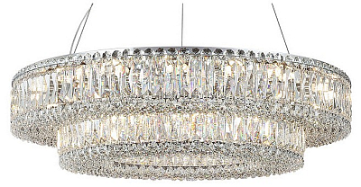 Подвесная люстра Newport 8450 8450+28/S chrome 400_400_2429519