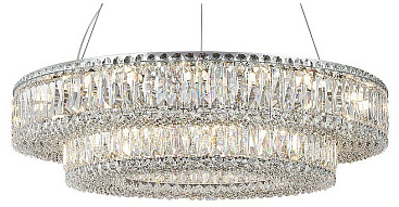 Подвесная люстра Newport 8450 8450+28/S chrome 500_191_2429519