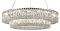 Подвесная люстра Newport 8450 8450+28/S chrome