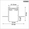 Трек встраиваемый Novotech VECTOR 220V 135303 100_100_2685918