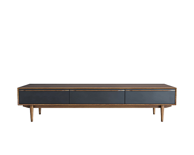 Консоль под TV "Bruni Black" с ящиками арт BR-21Black 400_400_1983977