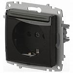 Розетка с заземлением с крышкой, без рамки Elbi Eleсtriс Zena Vega 609-011100-218 250_100_Array