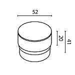 Комплектующие для трековой системы Technical RingSAcr-12-W 250_100_854643