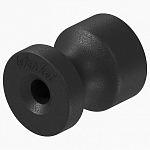 Изолятор керамический Werkel Vintage (черный матовый) W6433408 250_100_2131057