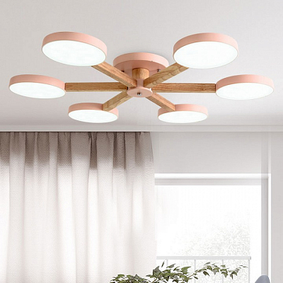 Люстра на штанге Imperiumloft TURNA Pink TURNA01 400_400_1985630