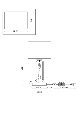 Настольный светильник Freya FR1007TL-01BS 400_400_842645