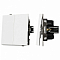 Выключатель двухклавишный без рамки Arlight SWT 054058
