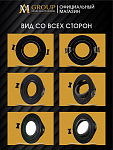 Встраиваемый светильник AM-Group  AM540-5W-3000K-BK 250_100_3121545