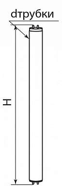 Лампа люминесцентная Feron EST14 G5 13Вт 6400K 3048 400_400_1743712