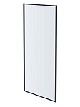 AQ ARI WA 10020GM Неподвижная душевая стенка 1000x2000, для комбинации с дверью, профиль оружейная сталь, стекло прозрачное 250_100_2407840