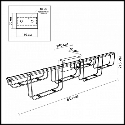 Накладной светильник Odeon Light ZAHA 7059/12WL 400_400_1732313